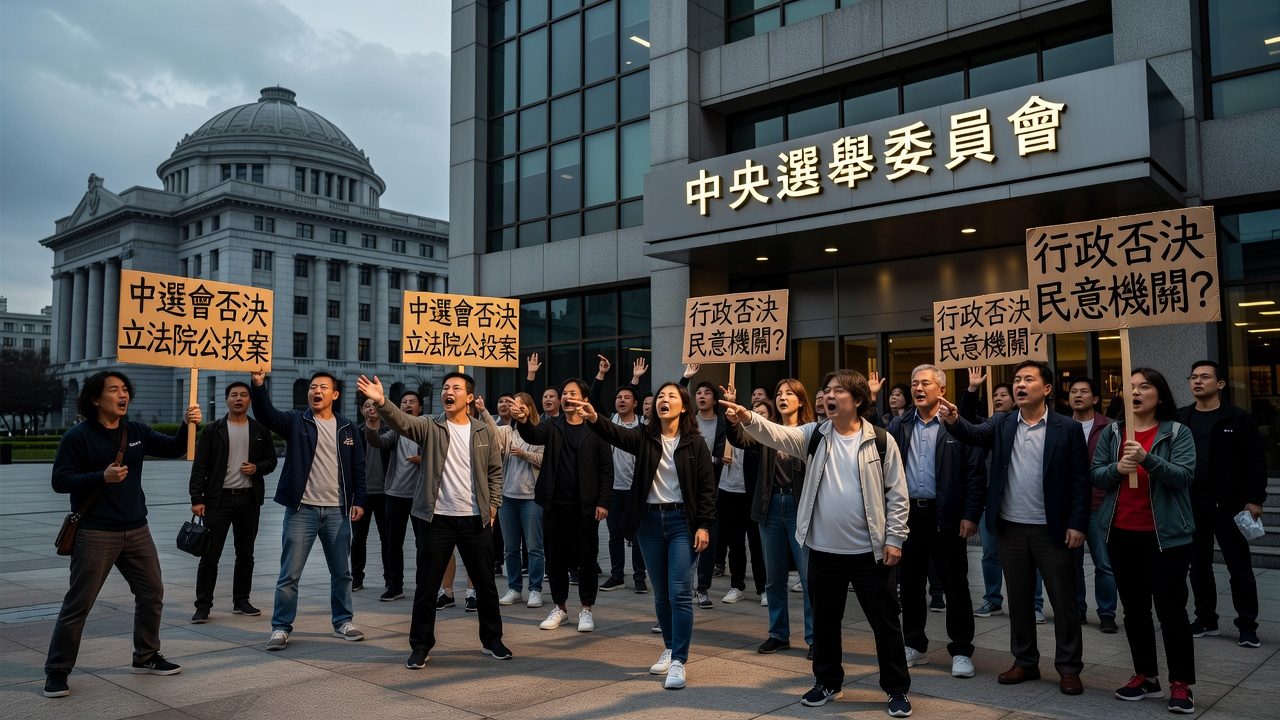 中選會否決立法院公投案：一場「行政否決民意機關」的真假命題？