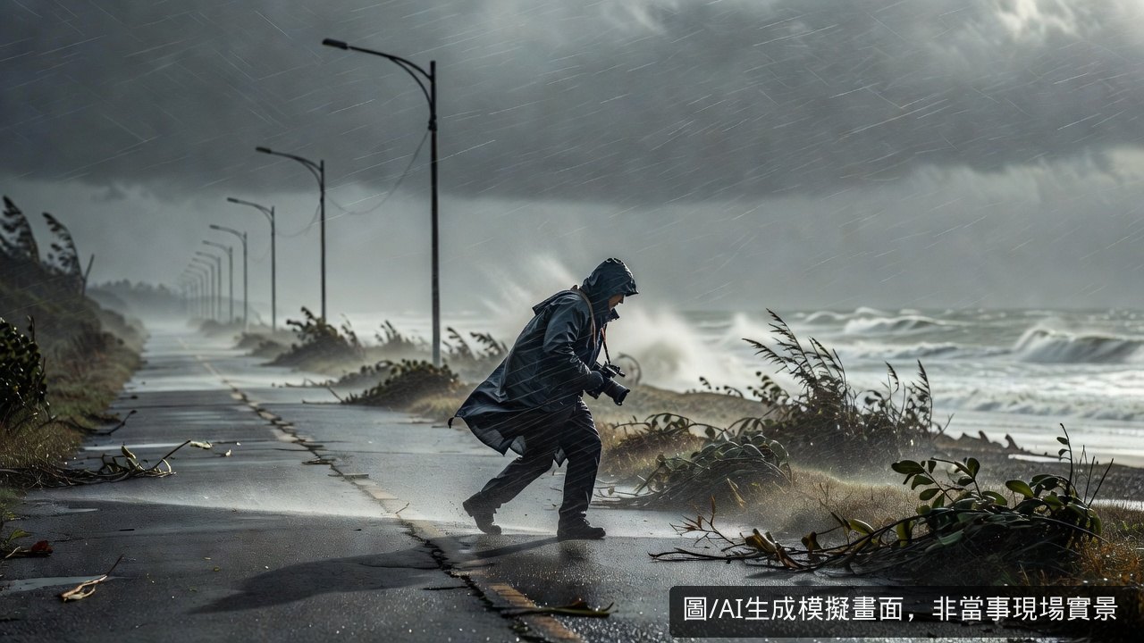 12縣市陸上強風特報 氣象署示警至今日下午4時
