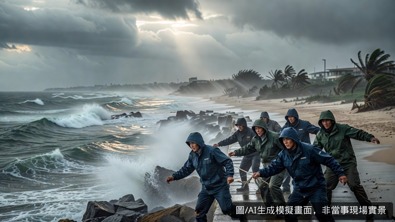 陸上強風特報齊發 北中南東及離島10縣市同步列入